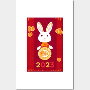 Chinese new year 2023 | Rabbit zodiac Posters and Art